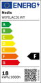 NEDIS Wi-Fi chytré stropní LED světlo/ kulaté/ RGB / teplé až studené bílé/ průměr 290 mm/ 1800 lm/ 2700 - 6500 K/ IP20