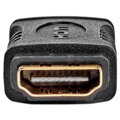 NEDIS adaptér HDMI/ zásuvka HDMI - zásuvka HDMI/ pozlacené konektory/ přímý/ černý
