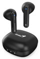 GENIUS bezdrátový headset TWS HS-M905BT Black/ Bluetooth 5.3/ USB-C nabíjení/ černá