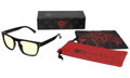 GUNNAR kancelářske/herní brýle WORLD OF WARCRAFT, HORDE EDITION ONYX * jantarová skla * BLF 65 * GUNNAR focus