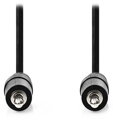 NEDIS stereo audio kabel/ 3,5mm jack zástrčka - 3,5mm jack zástrčka/ černý/ bulk/ 1m