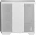 MSI skříň MAG PANO M100R PZ White/ bez zdroje/ levé a přední sklo/ 4x 120 mm A-RGB fan/ 1x USB-C/ 1x USB3.2/ bílá