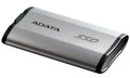 ADATA SD810 500GB SSD / Externí / USB 3.2 Type-C / 2000MB/s Read/Write / stříbrně-šedý