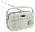Soundmaster DAB280BE rádio/ DAB+/ UKW/ RDS/ Budík/ Hodiny/ Bílé