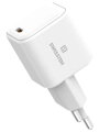 Swissten Síťový Adaptér GaN 1x USB-C 45W PD Bilý