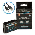 PATONA baterie pro foto Canon LP-E12 750mAh Li-Ion Platinum USB-C nabíjení