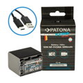 PATONA baterie pro foto Sony NP-FV100 3090mAh Li-Ion Platinum USB-C nabíjení