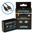 PATONA baterie pro foto Fuji NP-W126S 1050mAh Li-Ion Platinum USB-C nabíjení