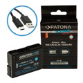 PATONA baterie pro foto Nikon EN-EL14/EN-EL14A 1030mAh Li-Ion Platinum USB-C nabíjení