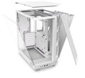 POŠKOZENÝ OBAL - NZXT skříň H6 Flow RGB dvoukomorová / MidT / 3x120mm RGB fan / 2xUSB 3.2 / USB-C / prosklená / bílá