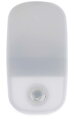 NEDIS LED noční světlo do zásuvky/ pohybový senzor/ 0.55 W/ 11 lm/ teplá bílá