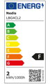 NEDIS LED žárovka/ G4/ 2 W/ 12 V/ 200 lm/ 3000 K/ teplá bílá