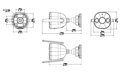 Uniarch by Uniview IP kamera/ UHO-B2D-M3F3D/ Bullet/ 3Mpx/ 2.8mm/ 1296p/ Wi-Fi/ SD slot/ Color Night/ IP67/ IR20/ Onvif