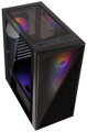 BitFenix skříň Helios / ATX / 4x120mm FRGB fan / 2xUSB 3.0 / USB 2.0 / tvrzené sklo / černá