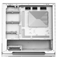 Zalman skříň P30 AIR White / miniT / 3x140mm fan ARGB / USB 3.0 / USB-C / temperované sklo / mesh panel / bílá