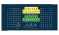 Planet IGS-4215-16P2T2S průmyslový L2 switch, 18x1Gb,2x1Gb SFP,16x PoE 802.3at 240W,-40~75°C, dual 48-54VDC,IP30,fanless