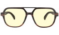 GUNNAR kancelářske/herní brýle HUMBOLDT EBONY * jantárová skla * BLF 65 * GUNNAR focus