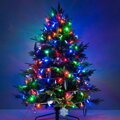 COLORWAY LED řetěz/ vnitřní / 200 LED / délka 20m / více barevný / 8 funkcí/ napájení USB