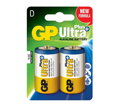 GP alkalická baterie 1,5V D (LR20) Ultra Plus 2ks blistr