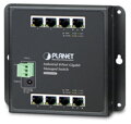 Planet WGS-4215-8T nástenný switch 8x1000B-T, správa Web / SNMP, DIN, IP30, -40 ~ 75 ° C, dual DC, fanless