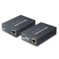 Planet LRP-101U-KIT, UTP PoE extender 10 / 100Base-TX, IEEE802.3-30W, EFT + ESD, dosah 500m, -20 až 70 ° C