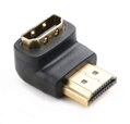 NEDIS adaptér HDMI úhlový 90°/ HDMI konektor - HDMI zásuvka/ černá