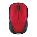 Logitech myš M235/ Bezdrôtová/ Optická/ 1000dpi/ USB prijmač/ červená