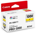 Canon inkoustová náplň PFI-1000 (yellow, 80ml) pro Canon imagePROGRAF PRO-1000