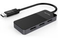 PremiumCord adaptér MST DisplayPort 1.4 na 3x DisplayPort / 8K / 3x 4K/ černý