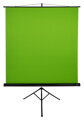 AROZZI Green Screen/ zelené plátno pre fotografov a streamery/ mobilná trojnožka 90" (228 cm)/ 157 x 157 cm/ case čierny