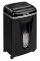 FELLOWES skartovač 450 M/ křížový mikrořez 2x12 mm/ objem koše 22 l/ stupeň utajení typ 3 - tajné/ černý