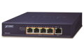 Planét PoE / LAN extender, 1xPoE-in, 4xPoE-out 65W, 802.3bt / at / af, Gigabit