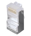 Solarix konektor RJ45 CAT5 STP 8p8c tienený Nezoradené na lícnu KRJ45 / 5SH