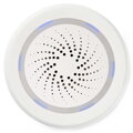 NEDIS Wi-Fi smart siréna / alarm alebo zvonenie / hlasitosť 85 dB / micro USB / biela