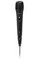 NEDIS kabelový mikrofon/ Kardioid/ odnímatelný kabel 5m/ 600 Ohm/ -75 dB/ jack 6.35 mm/ vypínač/ ABS/ černý