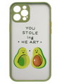 COLORWAY Smart Matte 3D Print Case/ Apple iPhone 12 Pro/ Avocado green
