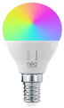 IMMAX NEO LITE SMART LED žárovka E14 6W RGB+CCT barevná a bílá, stmívatelná, Wi-Fi, P45, TUYA