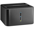 AXAGON klonovací stanice pro 2x SATA 6G disk / ADSA-D25 / 2,5" / USB 3.2 Gen1 / datový 0,6m kabel / nabíjecí USB kabel