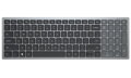 DELL KB740 bezdrôtová klávesnica UK/ anglická/ QWERTY