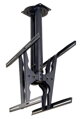 Neomounts  PLASMA-C100D / Flat Screen Ceiling Mount (Height: 67-107 cm) / Black