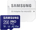 Samsung micro SDXC 256GB PRO Plus + SD adaptér