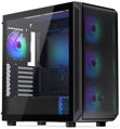 Endorfy skříň Arx ARGB / ATX / 4x 140 ARGB fan (prostor až pro 8 fans) / 2x USB / USB-C / mesh p. / tvrzené sklo / černá
