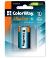 Colorway alkalická baterie 6LR61/ 9V/ 1ks v balení/ Blister