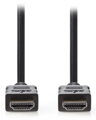 NEDIS High Speed HDMI kabel s ethernetem/ zlacené konektory HDMI - HDMI/ černý/ bulk/ 7,5m