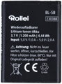 Rollei náhradní baterie pro fotoaparáty Compactline 880 a Sportsline 64