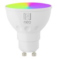 IMMAX NEO SMART LED žárovka GU10 4,8W RGB+CCT barevná a bílá, stmívatelná, Zigbee, TUYA