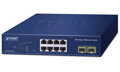 Planet GS-2210-8T2S WEBsmart L2 switch, 8x1Gb, 2x1Gb SFP, QoS