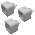 Xtend Home set 3x chytrá interní zásuvka, měření příkonu, správné spínání fáze, Tuya