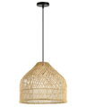 IMMAX BOHO PELO designové závěsné svítidlo, D40cm, E27, přírodní ratan