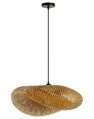 IMMAX BOHO HILO designové závěsné svítidlo, D60cm, E27, bambus